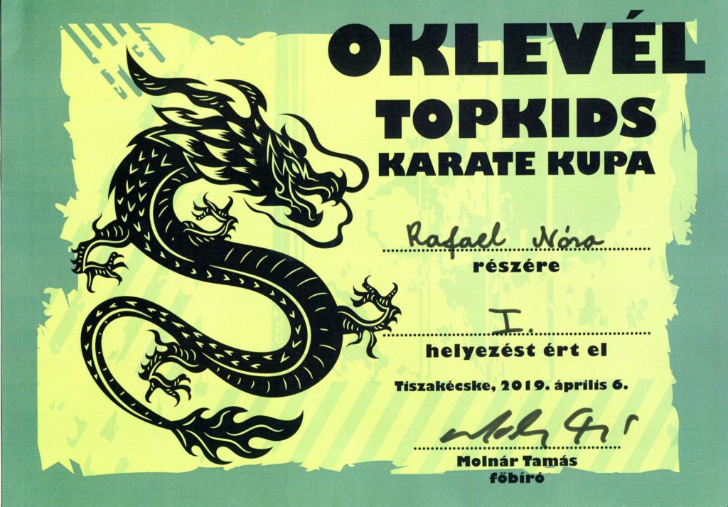 Topkids Karate Kupa